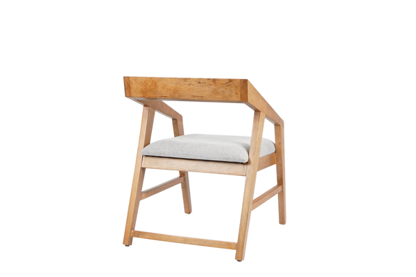 Silla Contemplación con respaldo tapizado