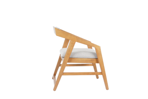 Silla Contemplación con respaldo tapizado